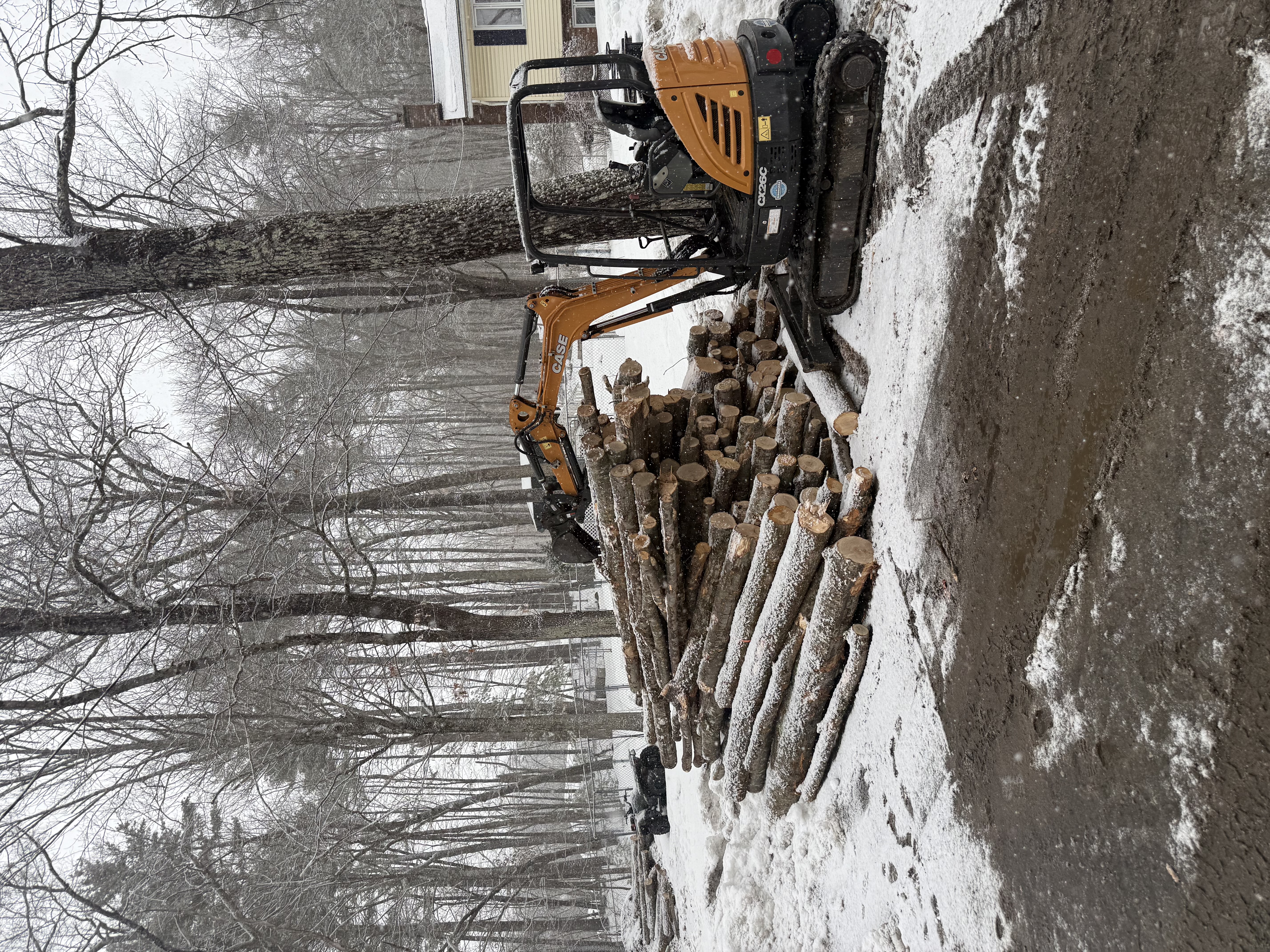 D&D Landscaping excavation project